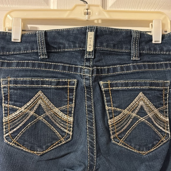 Ariat REAL denim bootcut jeans size 28S - Picture 4 of 8